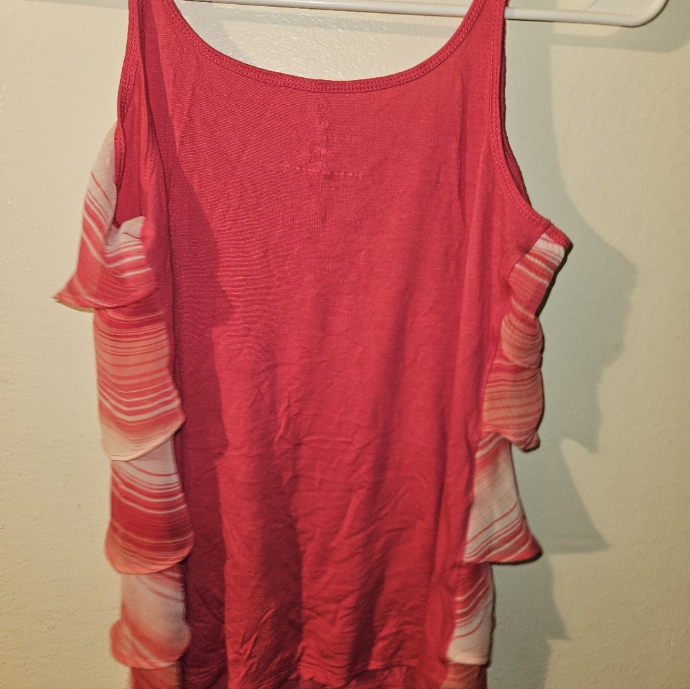 New York & Company Womans Pink Tank Top Size S - Picture 6 of 9